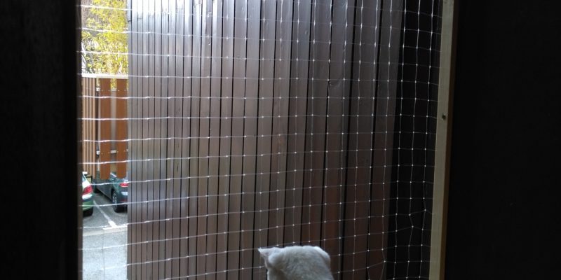 Filet pour chats sur fenêtre - Brico Réno Nièvre, Saone-et-Loire, Savoies