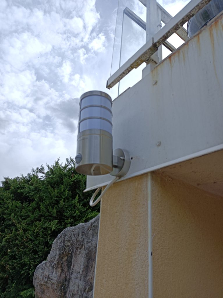 Installation de lampes extérieures Nièvre, Saone-et-Loire, Savoies