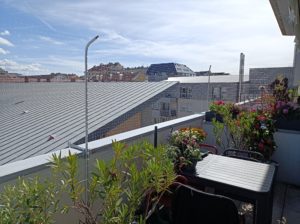 Installation de filets de protection anti chute sur terrasse top
