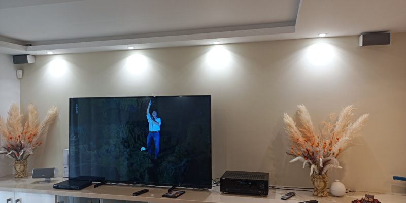 Installation d'un home cinéma 5.1