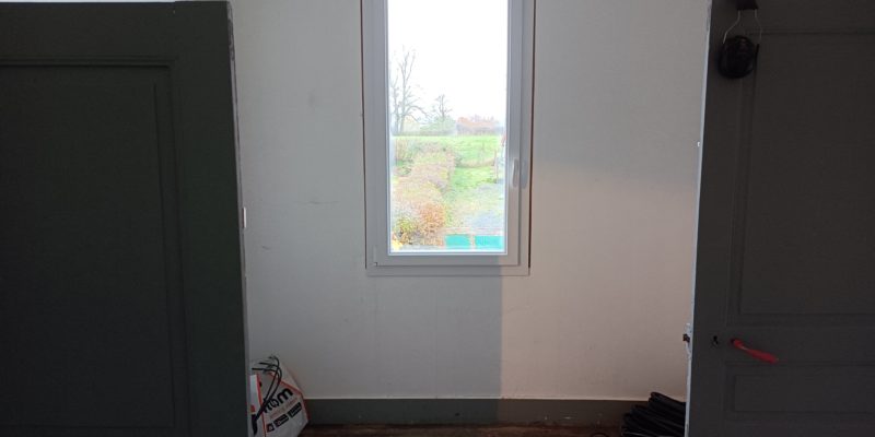 Fenetres pvc, rénovation de maison Luzy