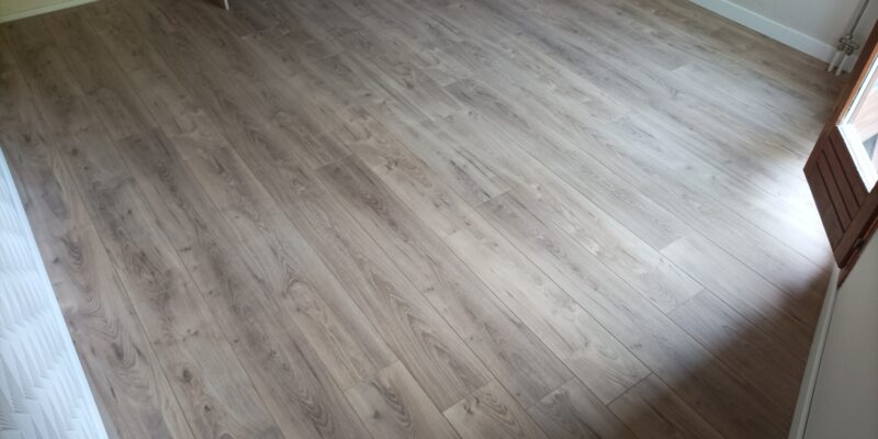 Pose de parquet flottant