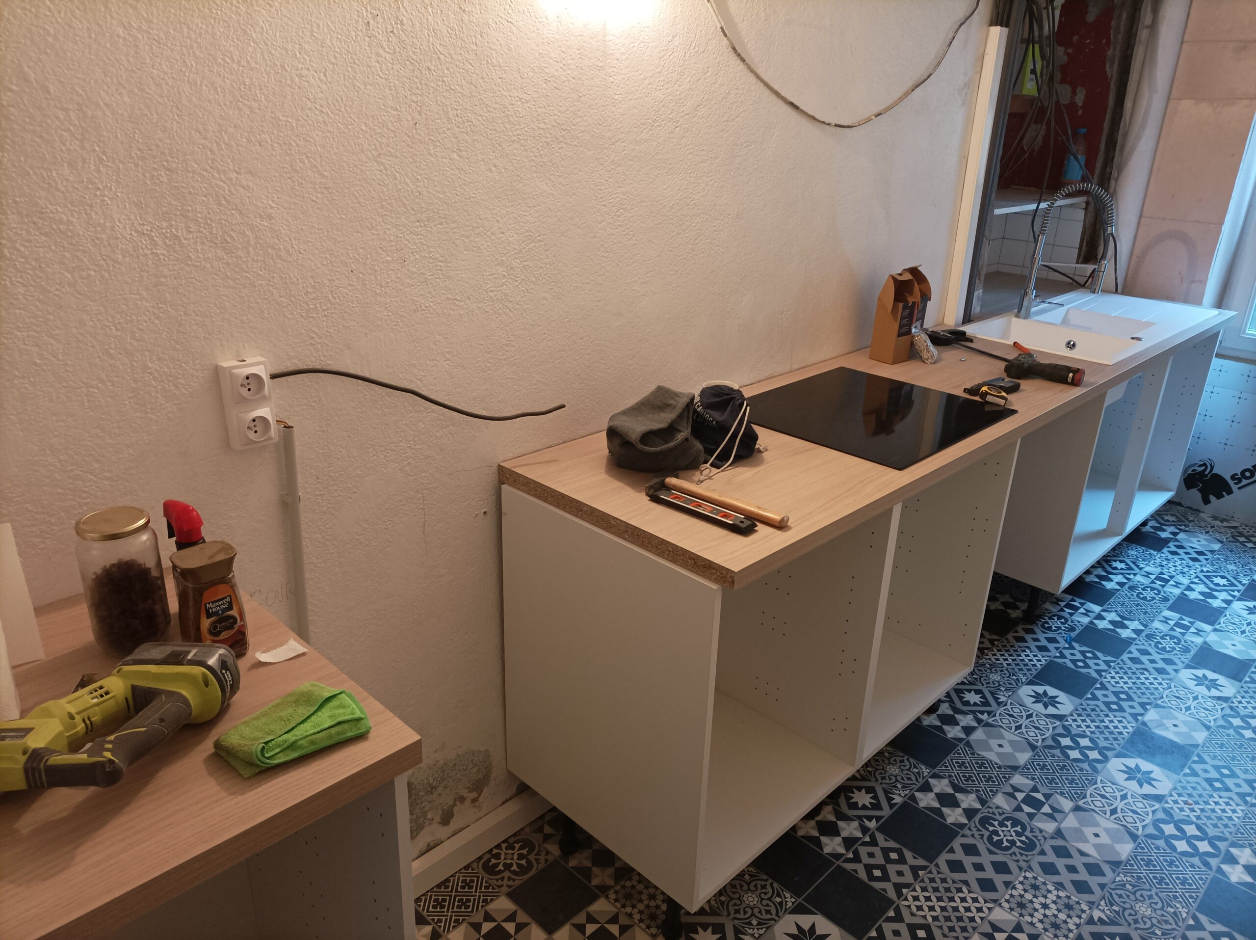 Pose de cuisine Brico Dépot à Luzy