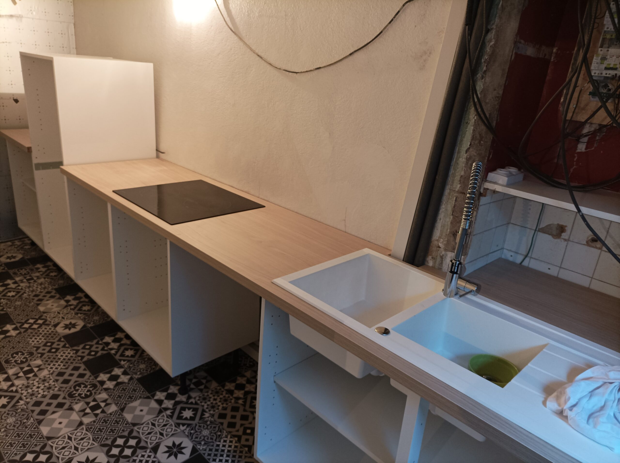 Pose de cuisine Brico Dépot à Luzy