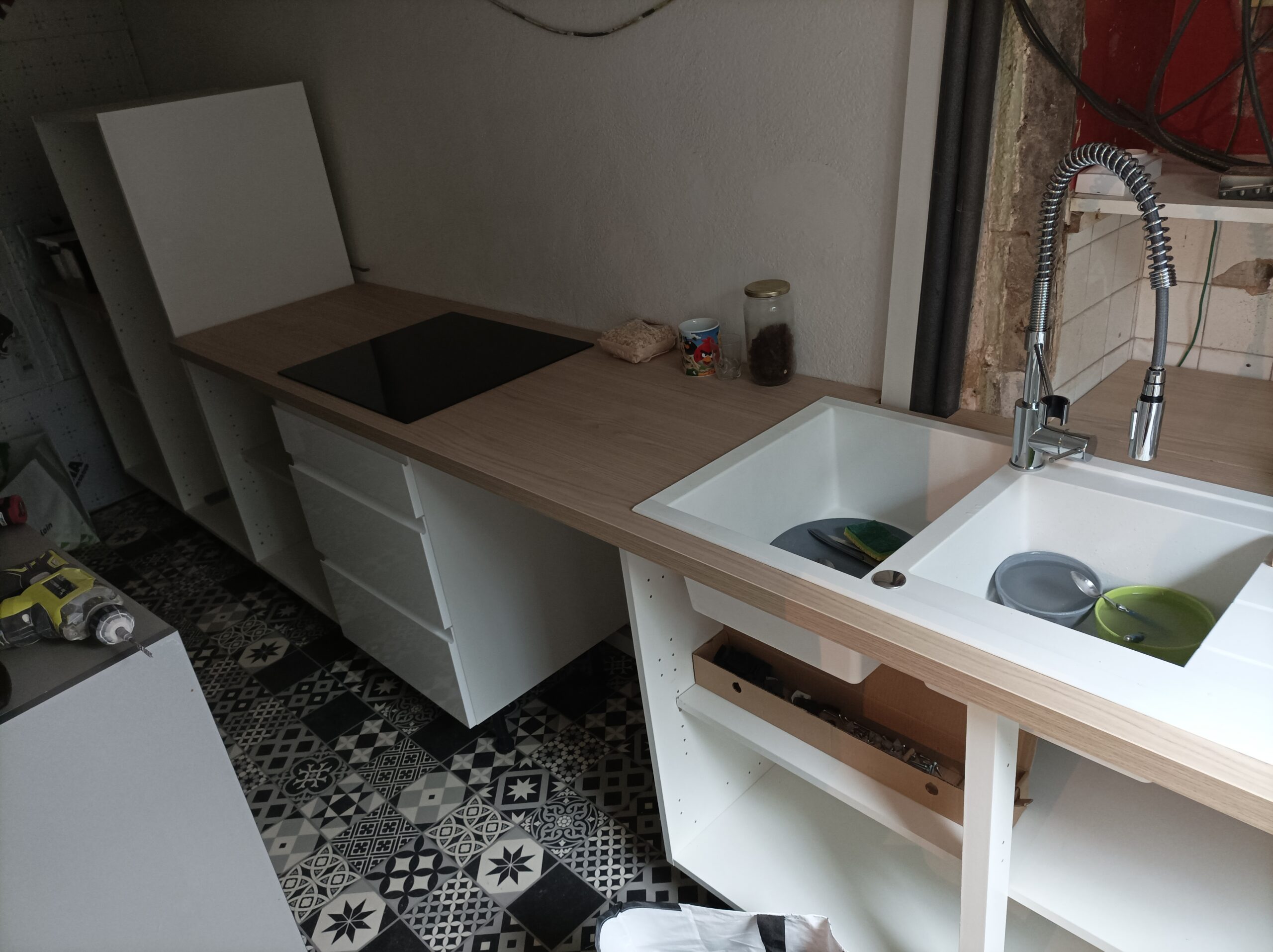 Pose de cuisine Brico Dépot à Luzy