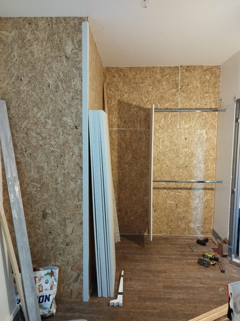 Création d'un dressing sur mesure