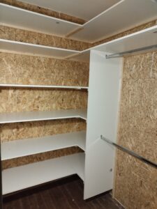 Création d'un dressing sur mesure