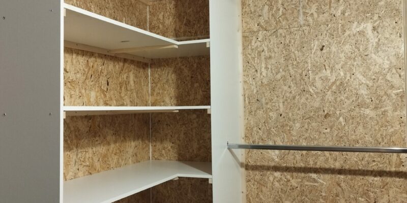 Création d'un dressing sur mesure