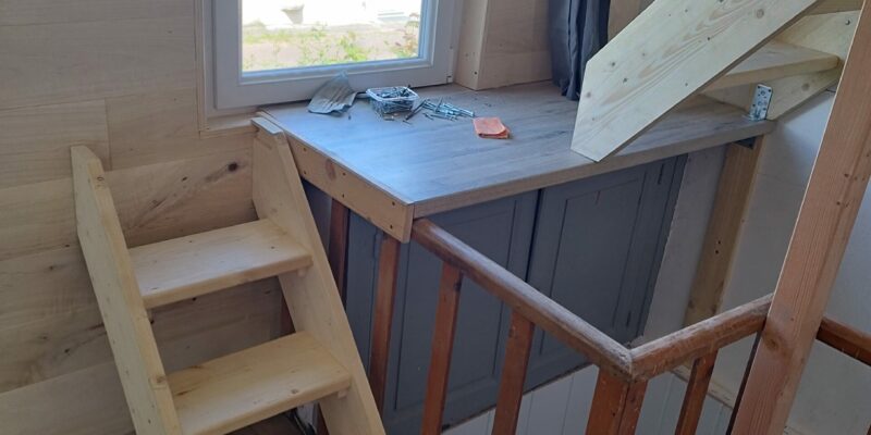 escaliers vers les combles